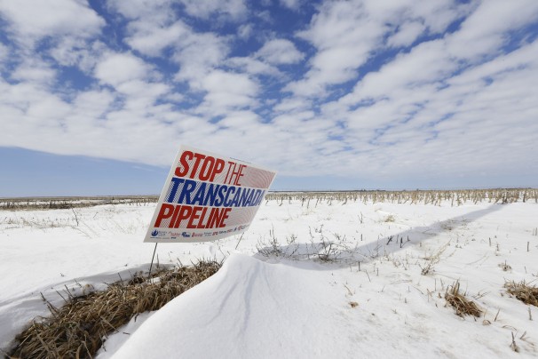 The new pressure from both sides could have an impact on critical permitting decisions on issues ranging from the Keystone XL pipeline to natural gas exports and federal coal leases. Nati Harnik/AP 