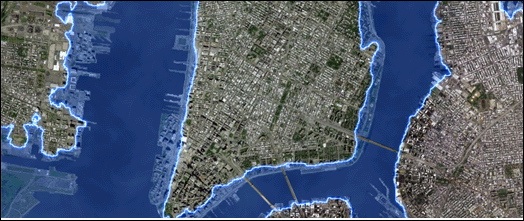NY City Storm Surge Risk Map